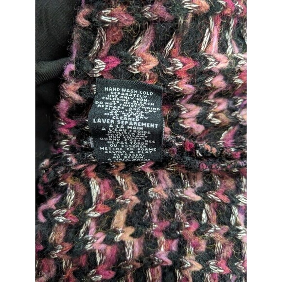 Anthropologie Knitted Knotted Skirt Violet Wool Mohair Knit Size Small - Picture 6 of 7